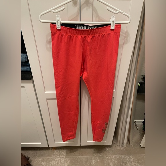 Nike soft coral full length leggings - Picture 1 of 5